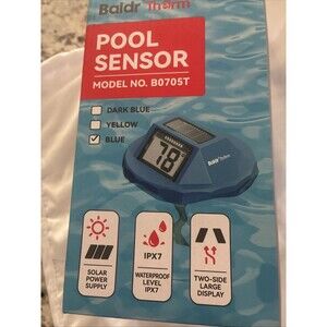 Baldr Therm Pool Sensor No. B0705T Blue Solar Powered Waterproof IPx7